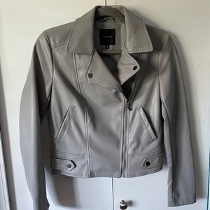 Dynamite- Faux Leather Jacket